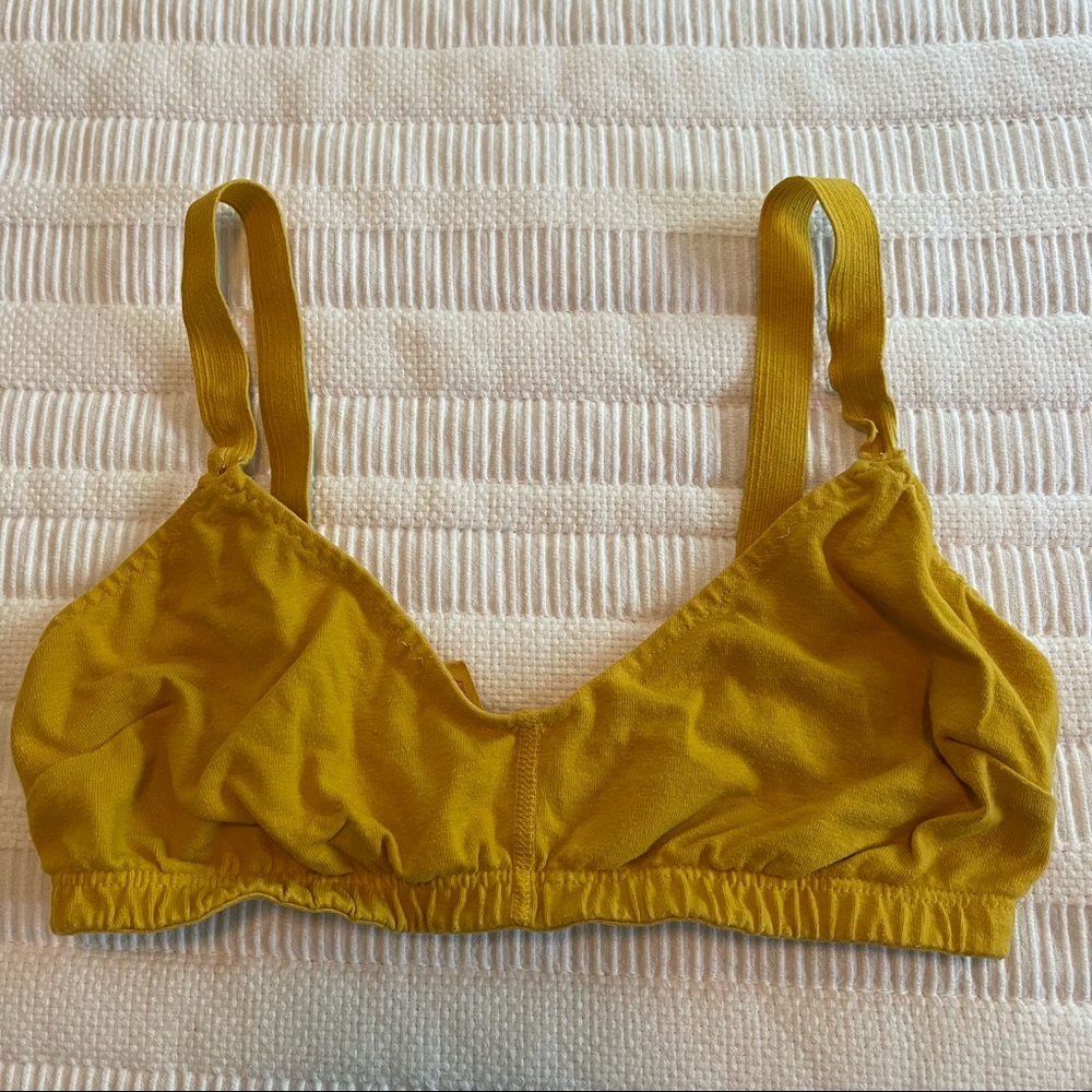 Pansy full bra size medium color yellow